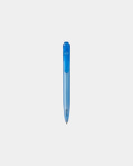 Promotional recycled ocean plastic ballpoint pen - Blue
