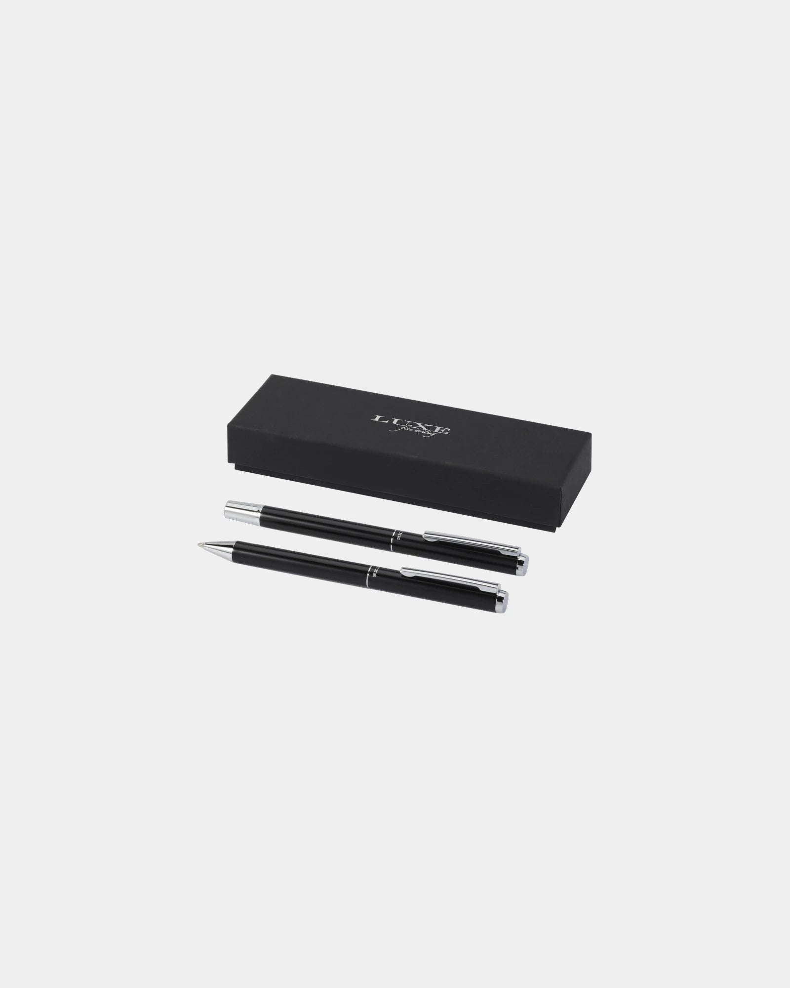 Promotional recycled aluminum pen set - Black