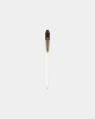 Promotional recycled ocean plastic ballpoint pen - Translucent Black