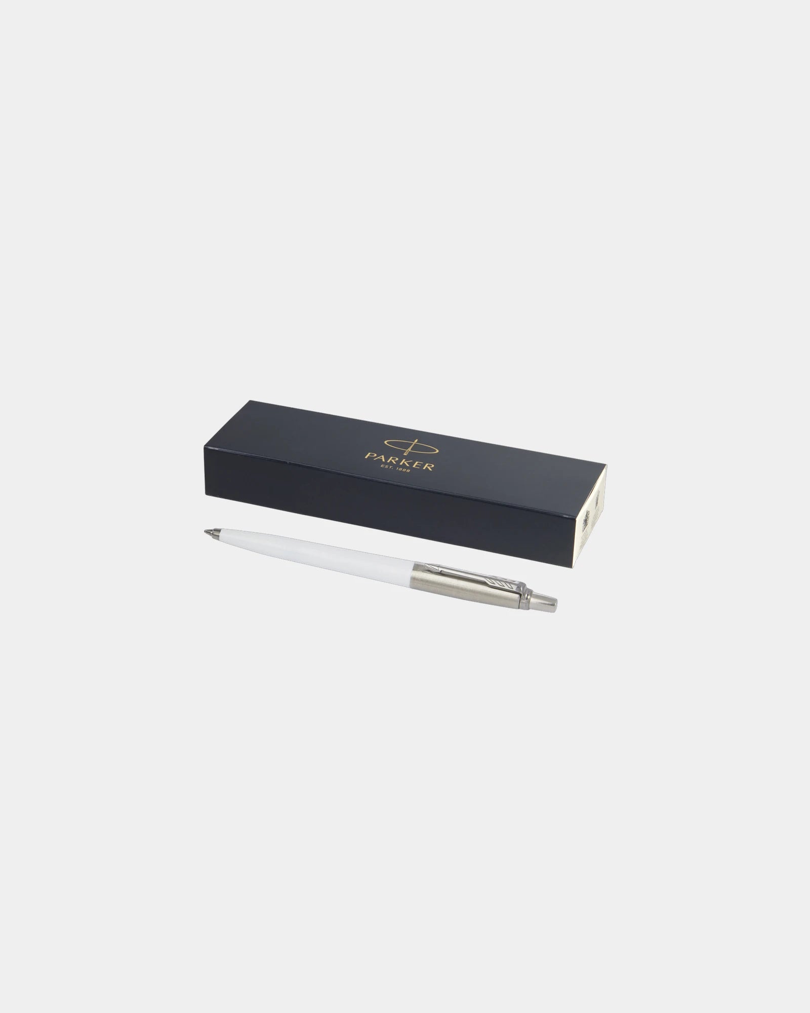 Custom recycled Parker Jotter ballpoint pen - White