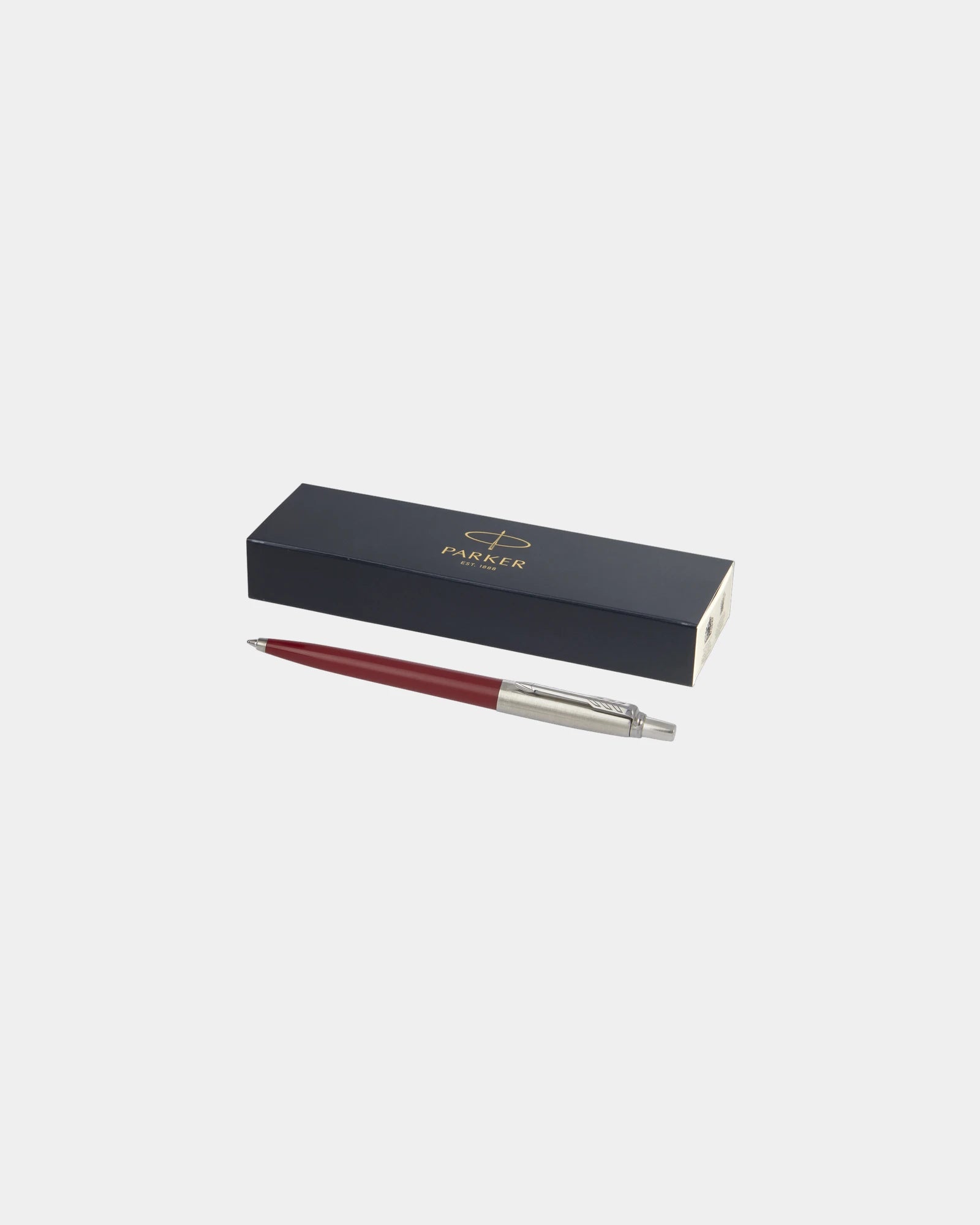 Custom recycled Parker Jotter ballpoint pen - Dark Red