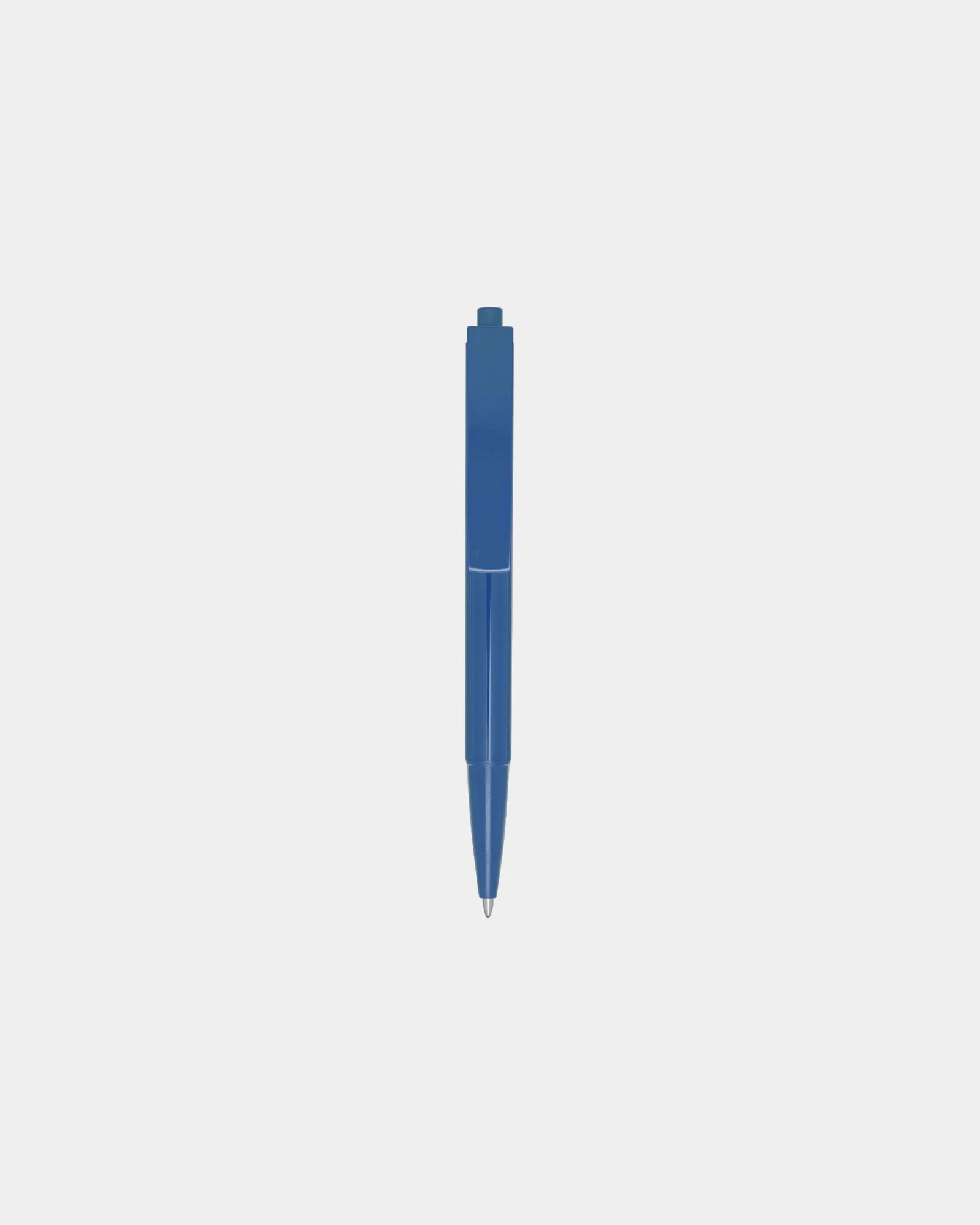 Promotional recycled plastic ballpoint pen - Blue