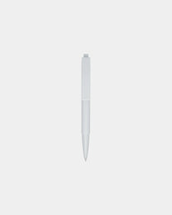 Promotional recycled plastic ballpoint pen - White