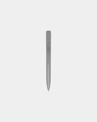 Custom recycled plastic ballpoint pen Lucia - Grey