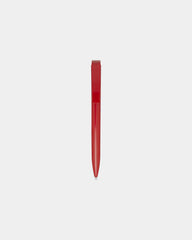 Custom recycled plastic ballpoint pen Lucia - Red