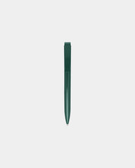 Custom recycled plastic ballpoint pen Lucia - Forest Green
