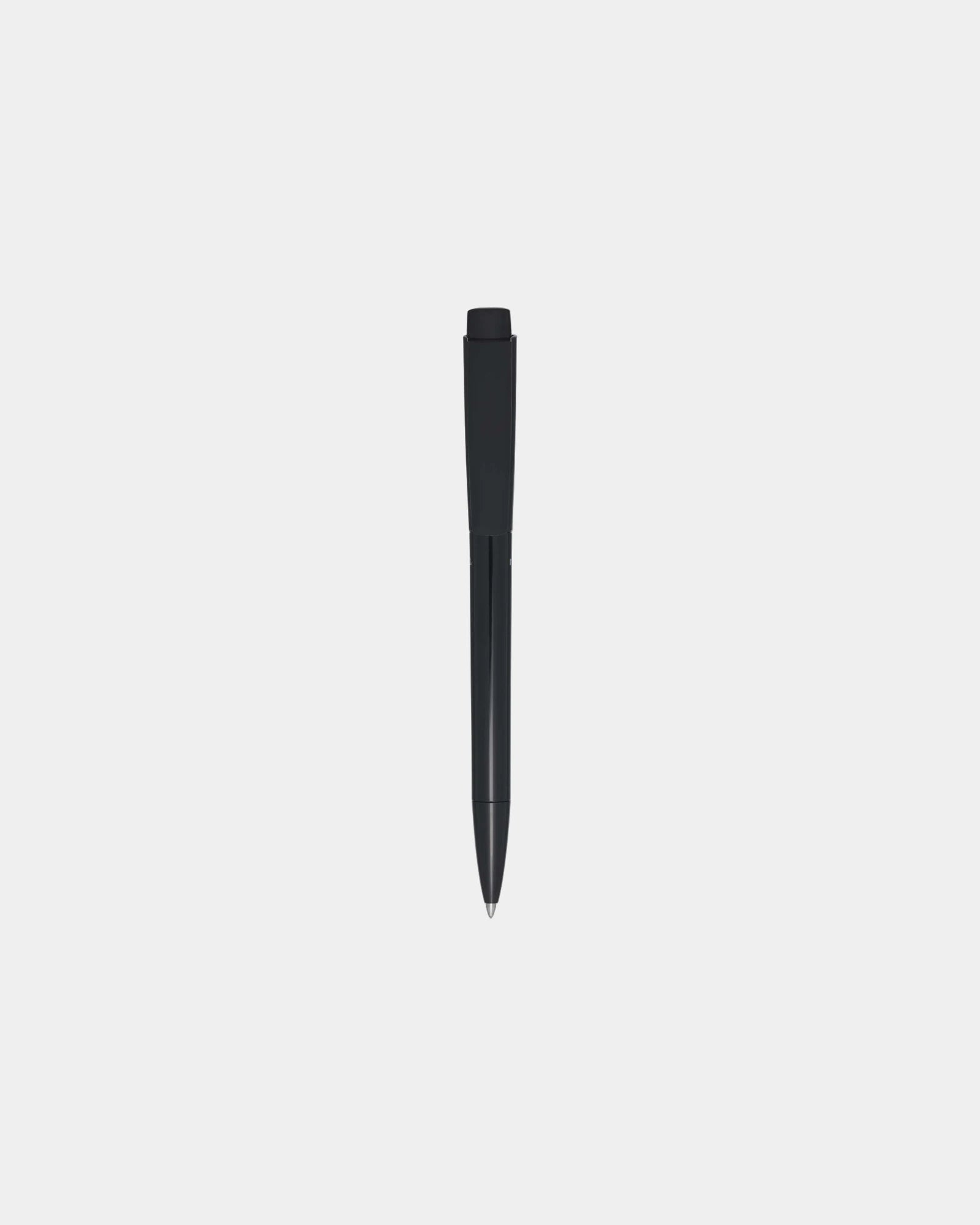 Promotional recycled plastic ballpoint pen - Black