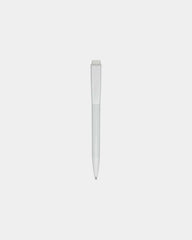 Promotional recycled plastic ballpoint pen - White