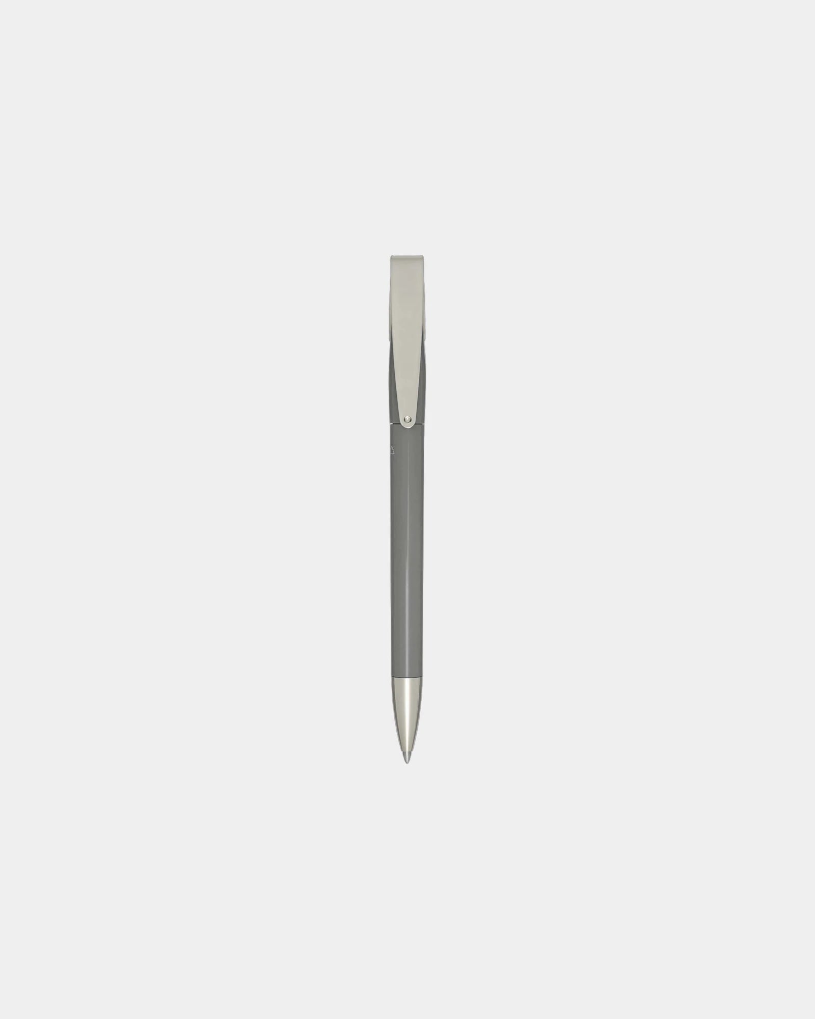 Custom recycled plastic ballpoint pen - Grey