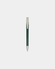 Custom recycled plastic ballpoint pen - Forest Green
