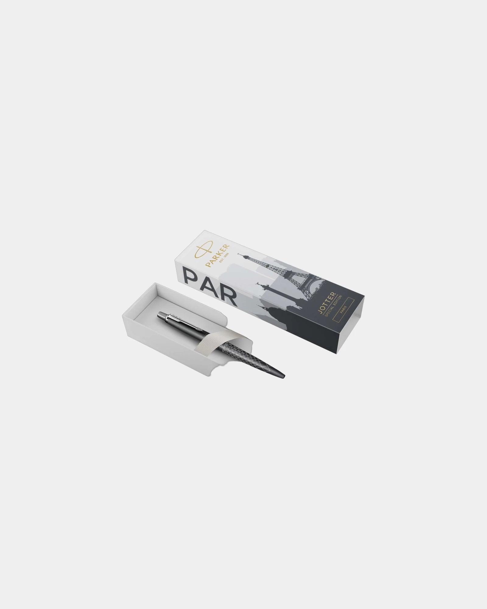 Custom eco-friendly Parker ballpoint pen - Grey