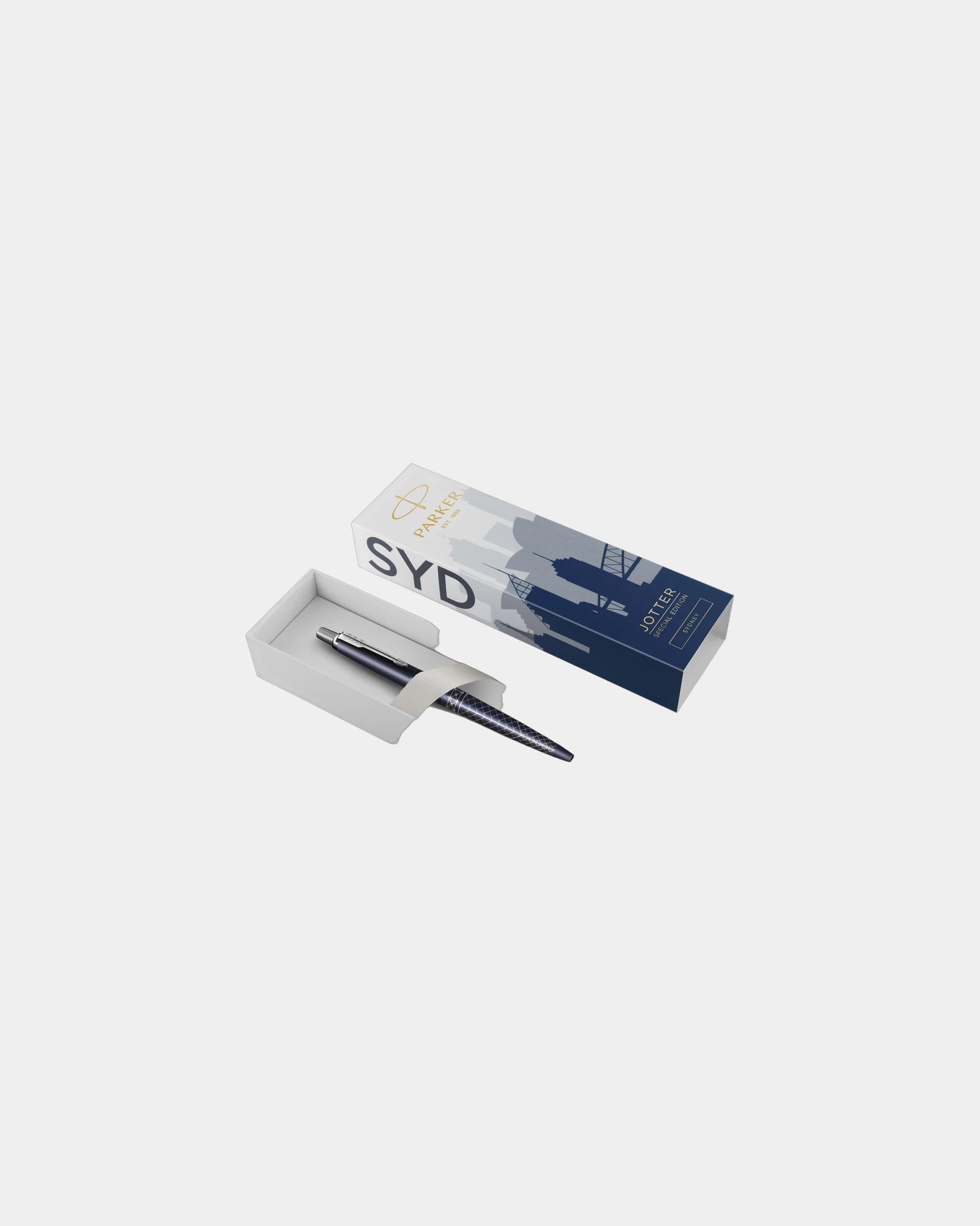 Custom eco-friendly Parker ballpoint pen - Blue