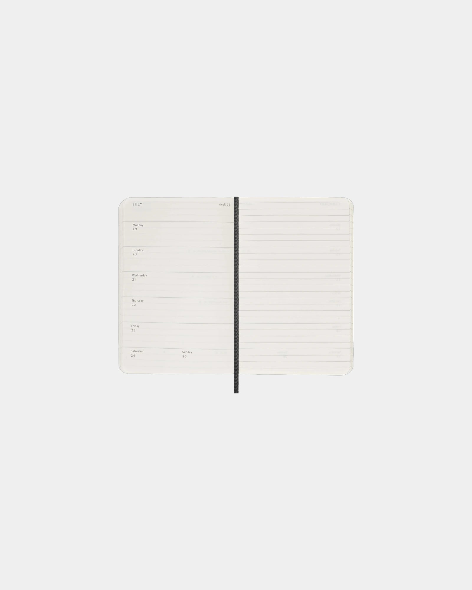 Custom eco-friendly Moleskine weekly planner - 3