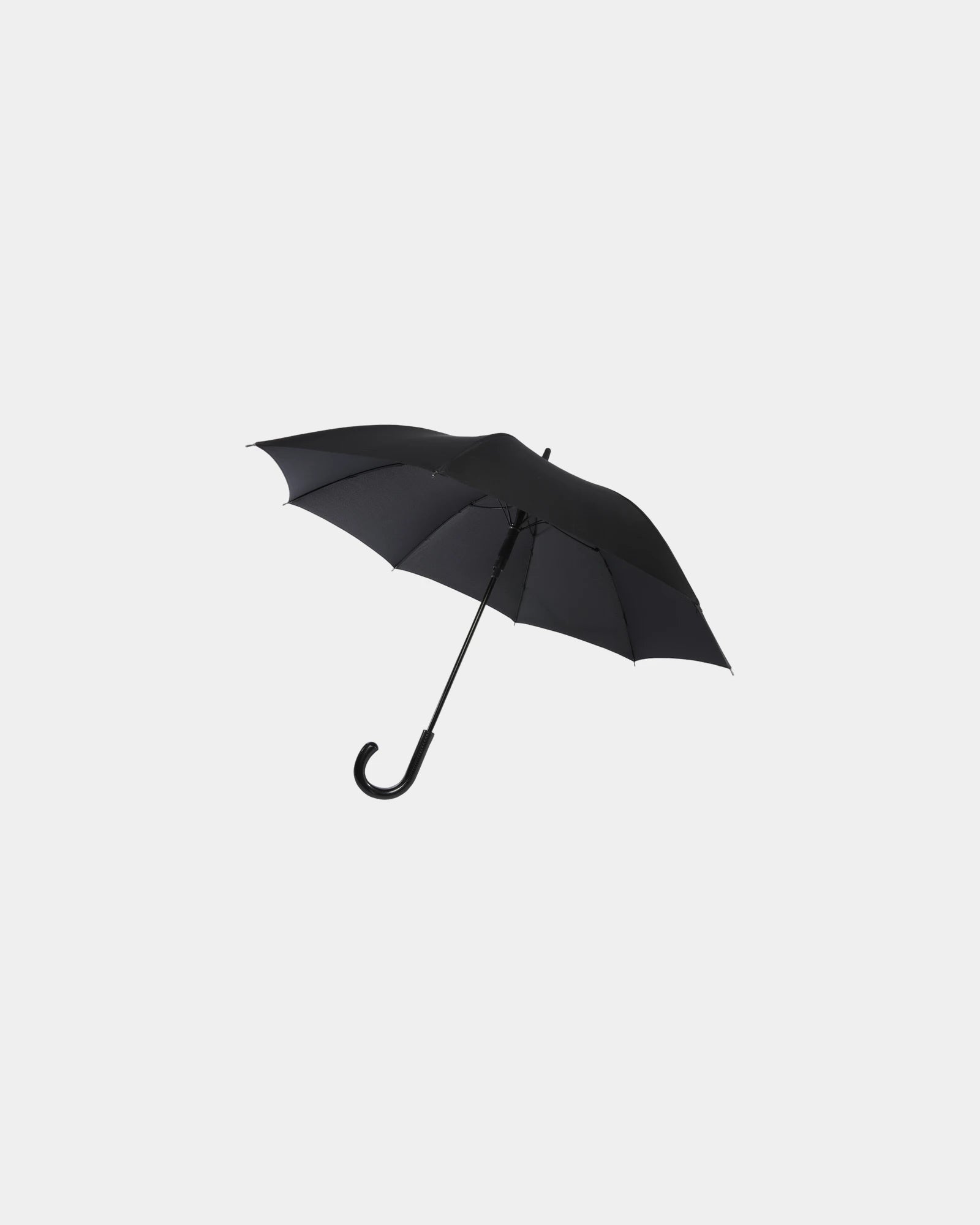 Promotional automatic opening carbon look umbrella - Black