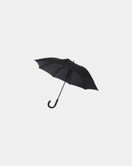 Promotional automatic opening carbon look umbrella - Black