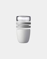 Custom eco-friendly lunch box 500ml with 200ml compartment - 2