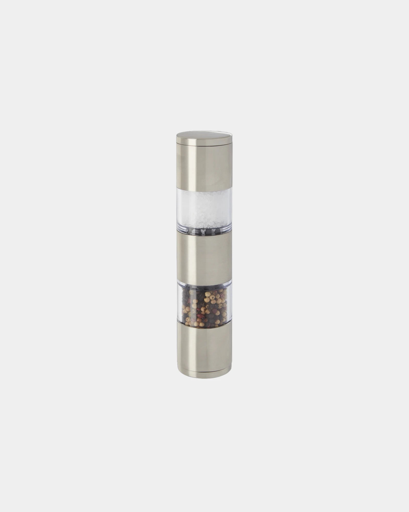 Promotional stainless steel salt and pepper mill - Silver