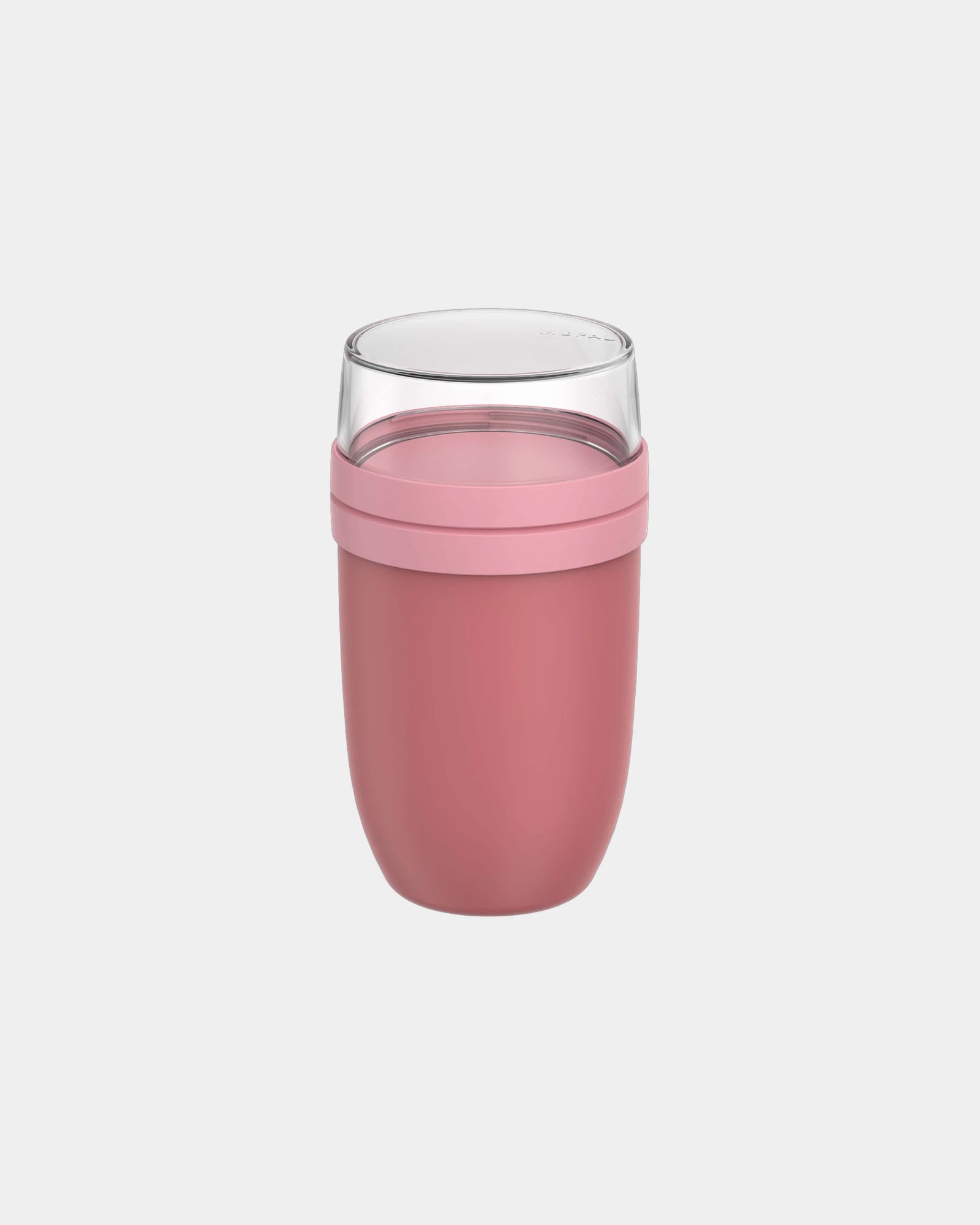 Promotional insulated meal pot 750ml with 300ml container - Pink