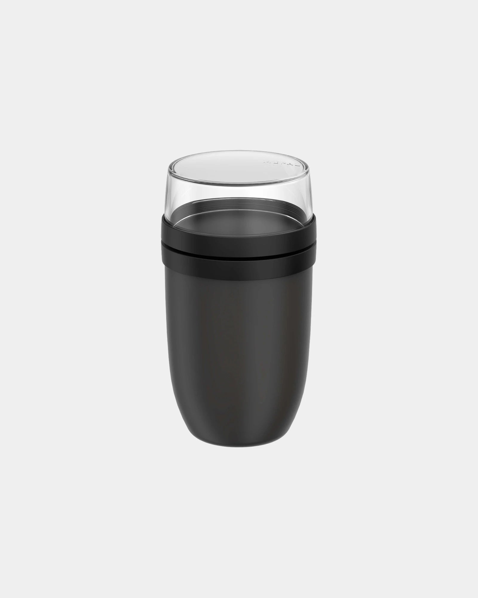 Promotional insulated meal pot 750ml with 300ml container - Black
