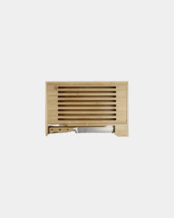 Promotional eco-friendly bamboo cutting board with knife - 1