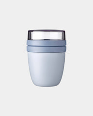 Custom eco-friendly lunch box Mepal Ellipse Mini - Blue
