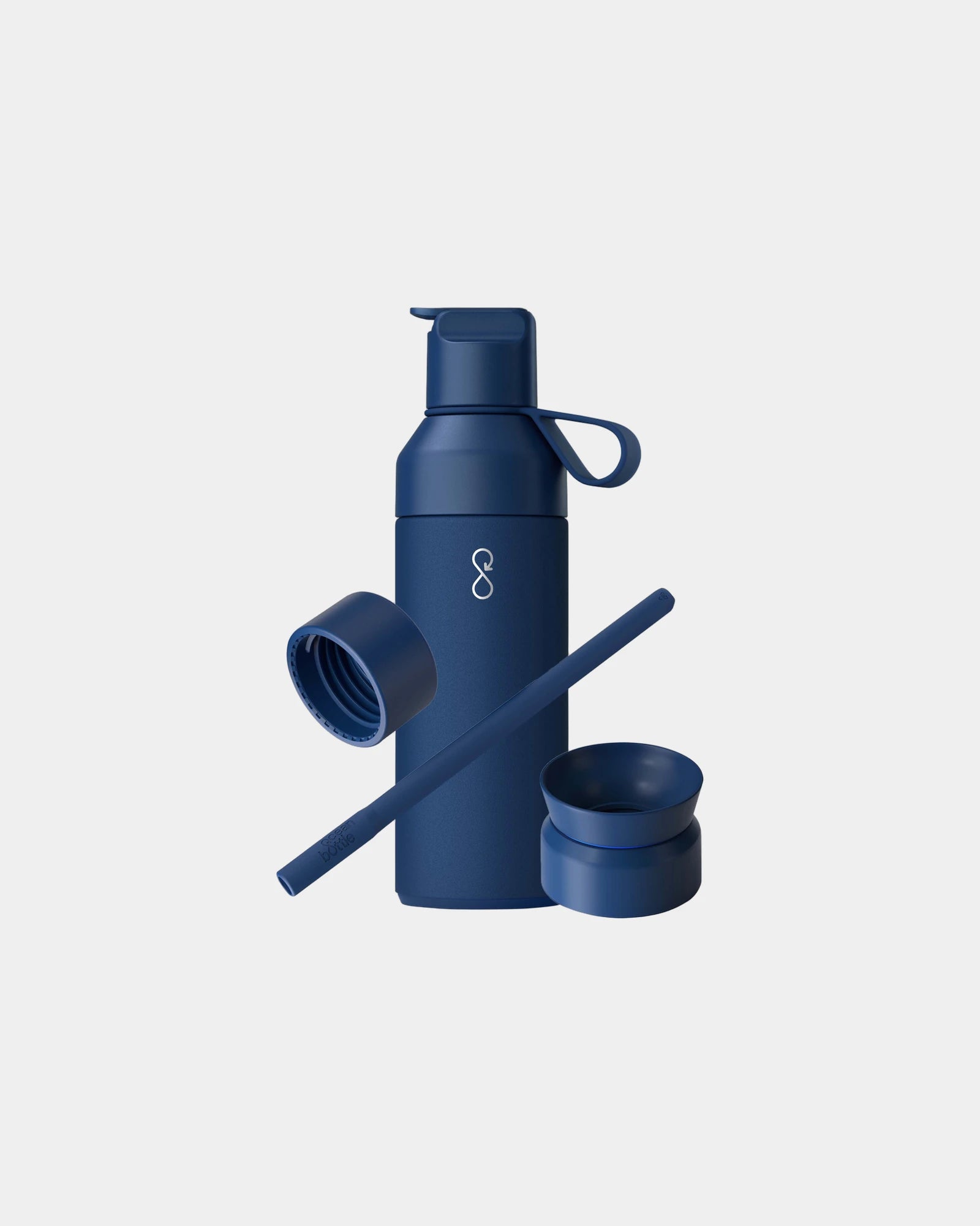 Custom recycled stainless steel Ocean Bottle 500ml - Ocean Blue