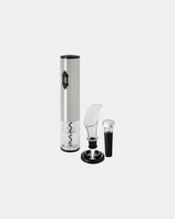 Promotional electric wine opener with accessories - Silver