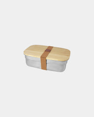 Promotional stainless steel lunch box 700ml - Natural