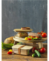 Promotional stainless steel lunch box 700ml - 4