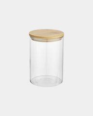 Promotional glass food container 550ml - Natural