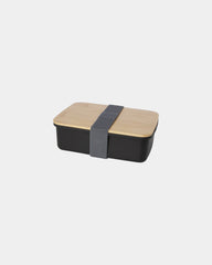 Promotional recycled plastic lunch box 750ml - Black