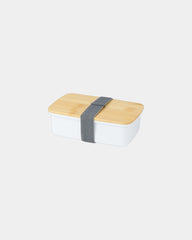 Promotional recycled plastic lunch box 500ml - White