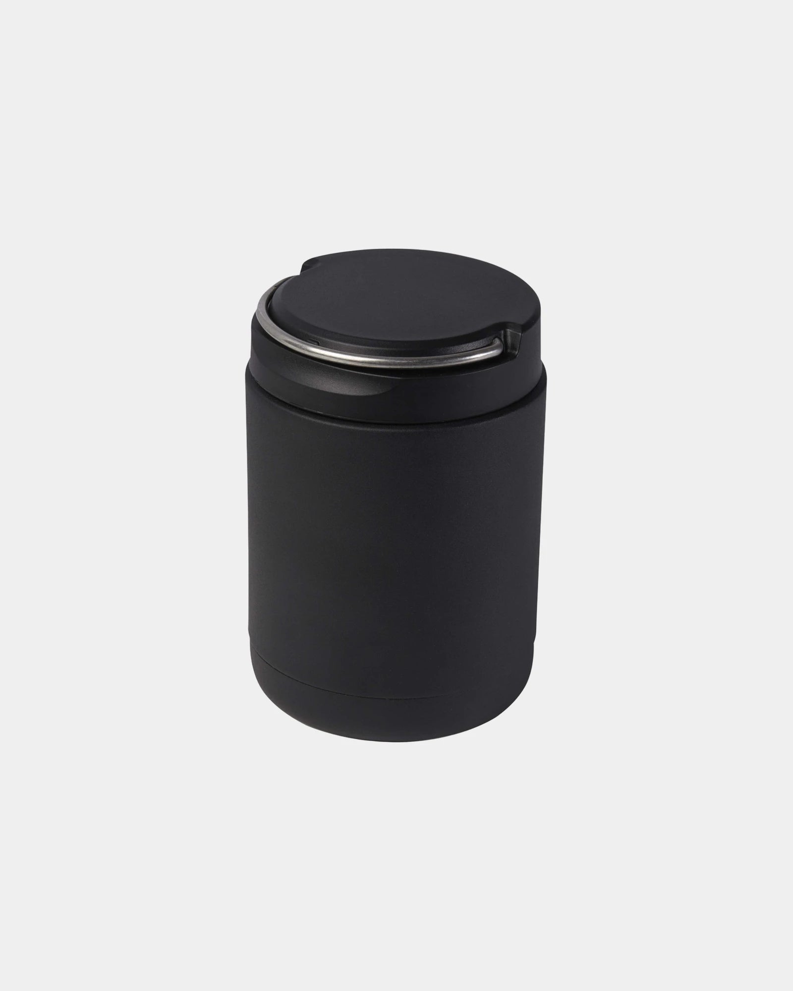 Promotional recycled stainless steel lunch box 500ml - Black