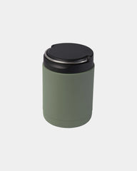 Promotional recycled stainless steel lunch box 500ml - Heather Green