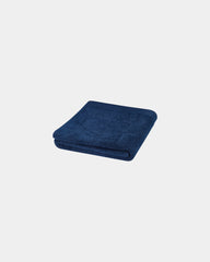 Promotional eco-friendly cotton towel 100x180 cm - Navy