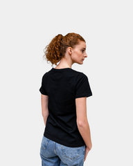 Women's V-Neck T-Shirt Made in France to Personalize