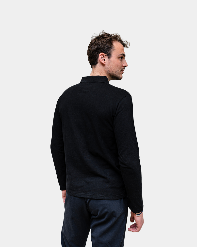 Men's Long Sleeve Polo to Personalize
