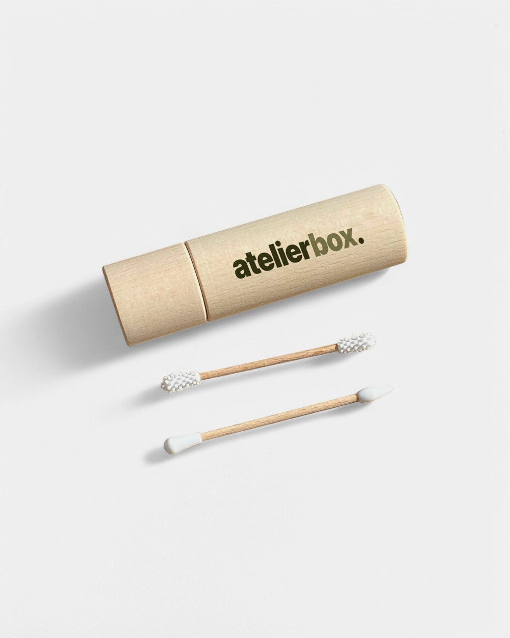 Customizable Reusable Cotton Swab and Beauty Applicator Duo
