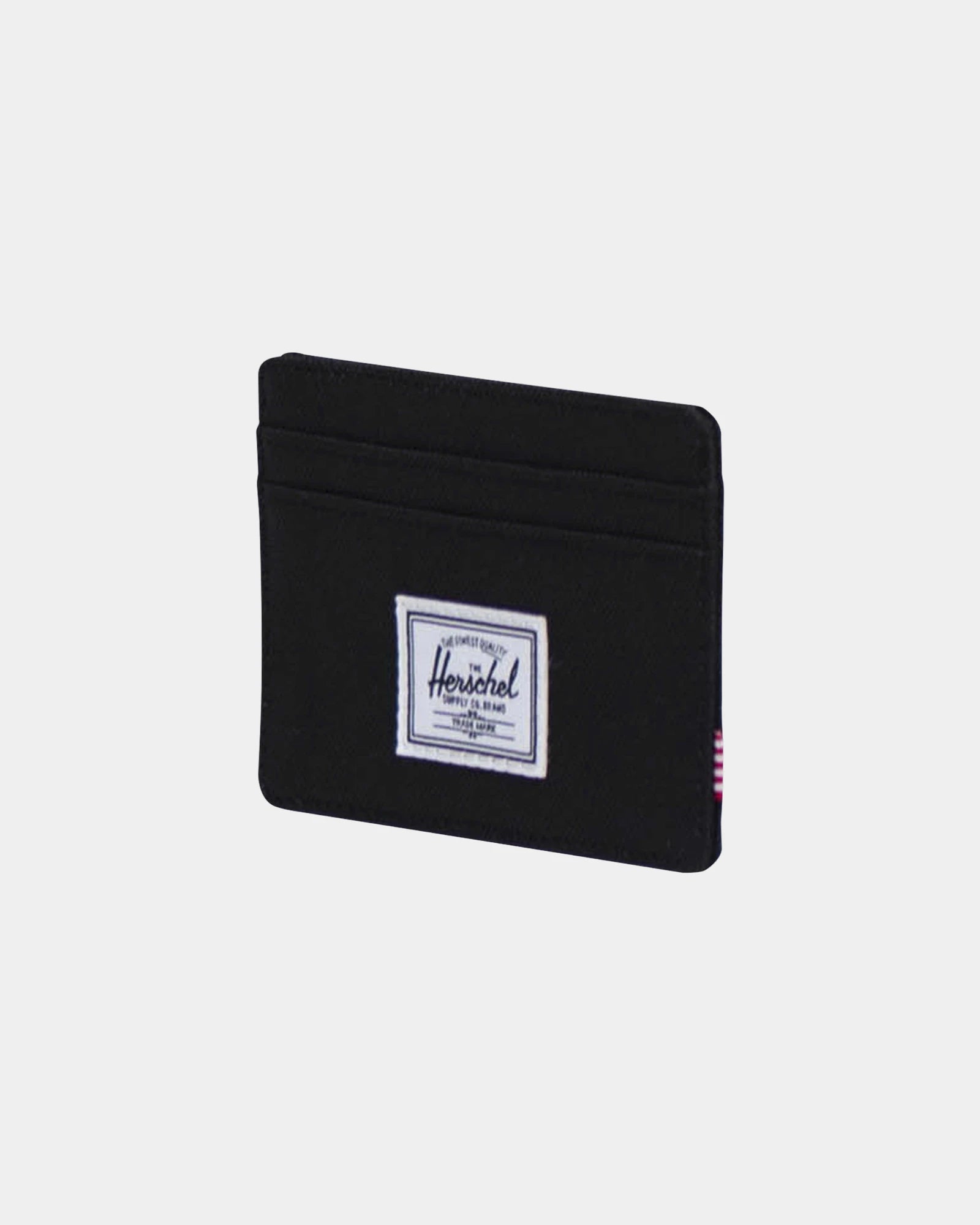 Custom recycled RFID card holder Herschel Charlie - Black