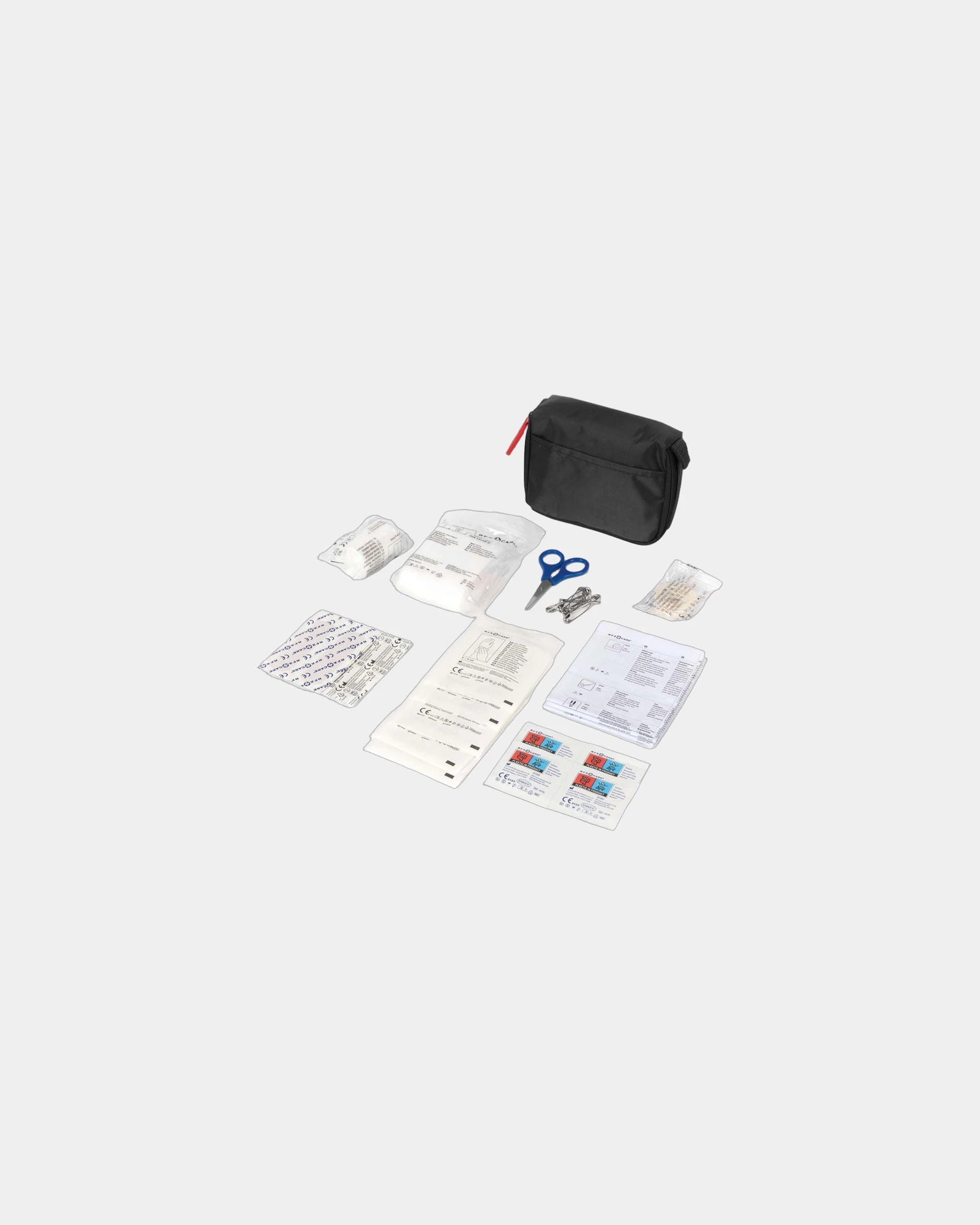 Promotional eco-friendly first aid kit 31 pieces - Black