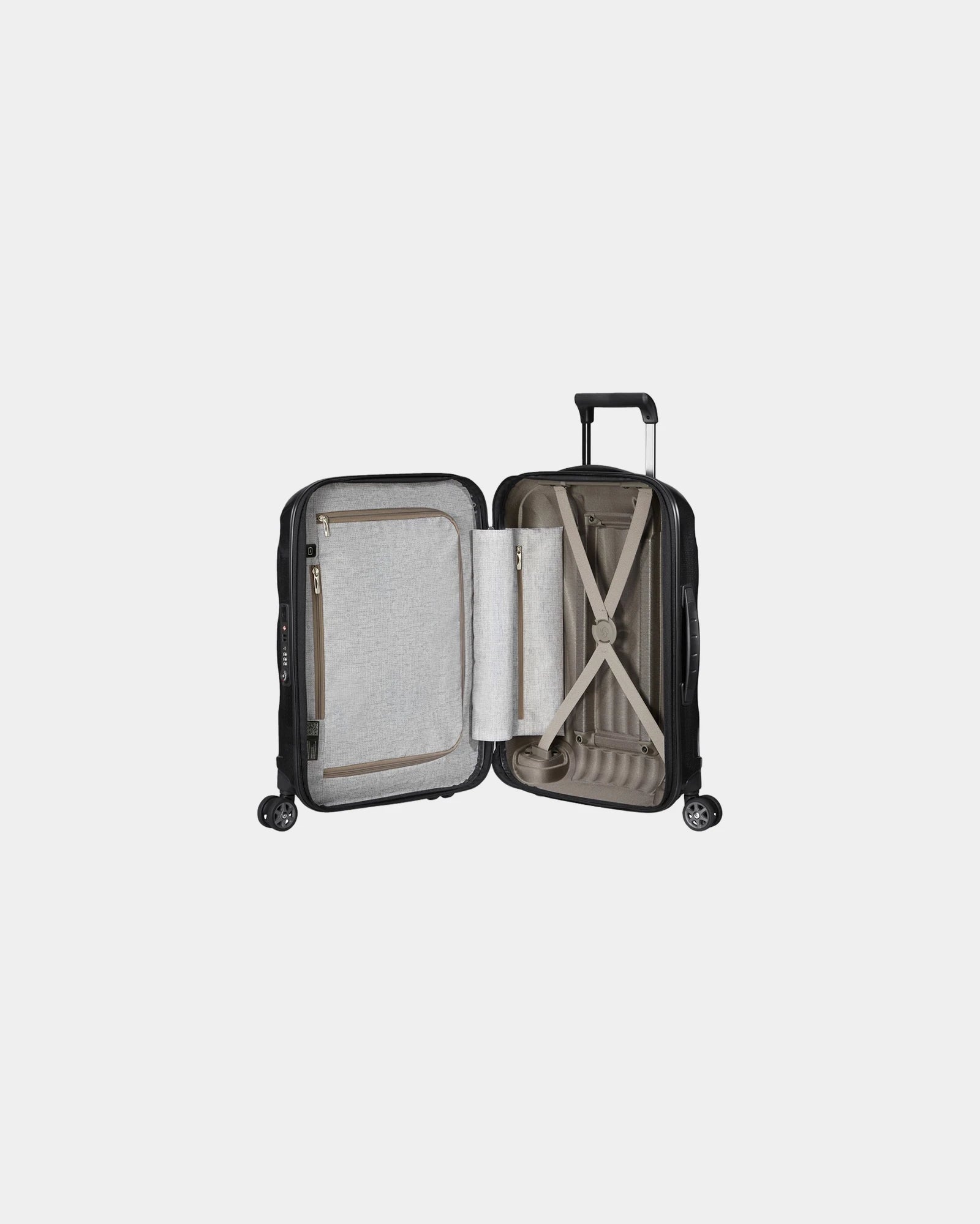 Custom polypropylene suitcase Samsonite C-LITE 55 cm - 2