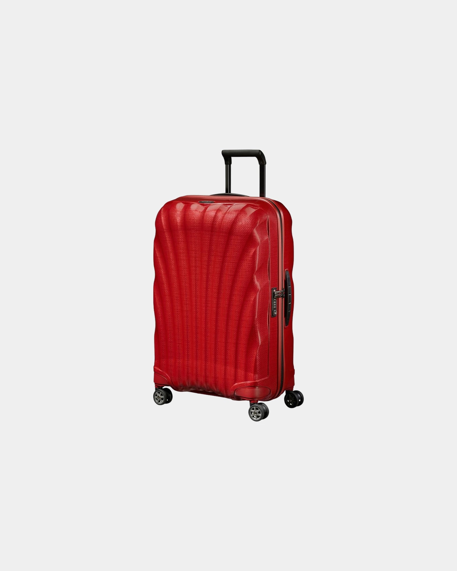 Valise rigide 75 cm Samsonite C-LITE à personnaliser - Rouge
