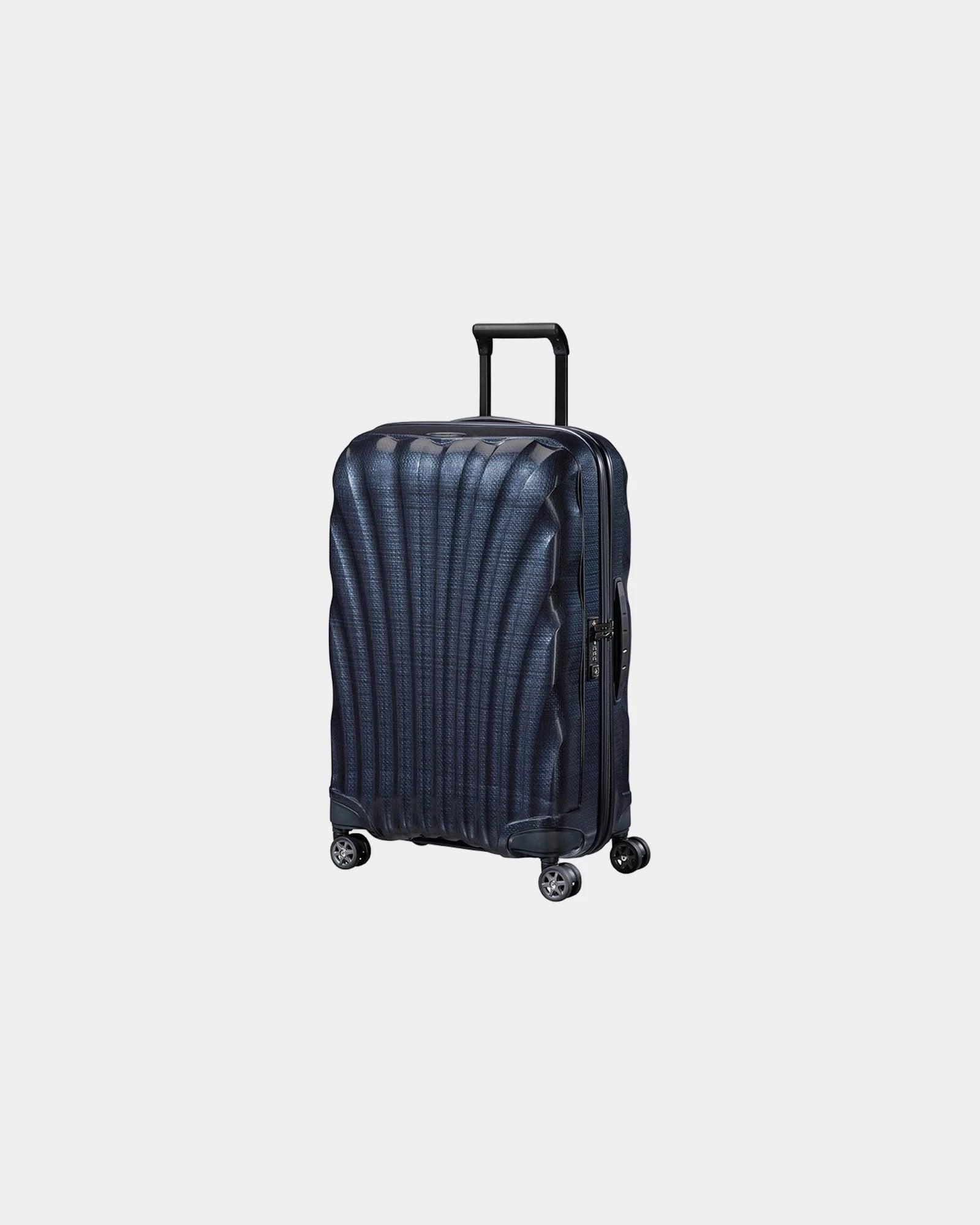 Custom lightweight Samsonite C-LITE 86 cm suitcase - Blue