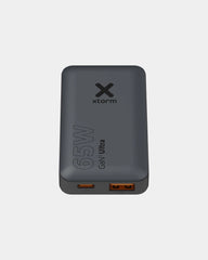 Promotional 65W USB-C charger with travel case - Black