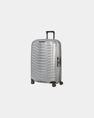 Custom 75cm hard-shell suitcase Samsonite Proxis - Silver