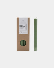 Custom eco-friendly table candle - Heather Green