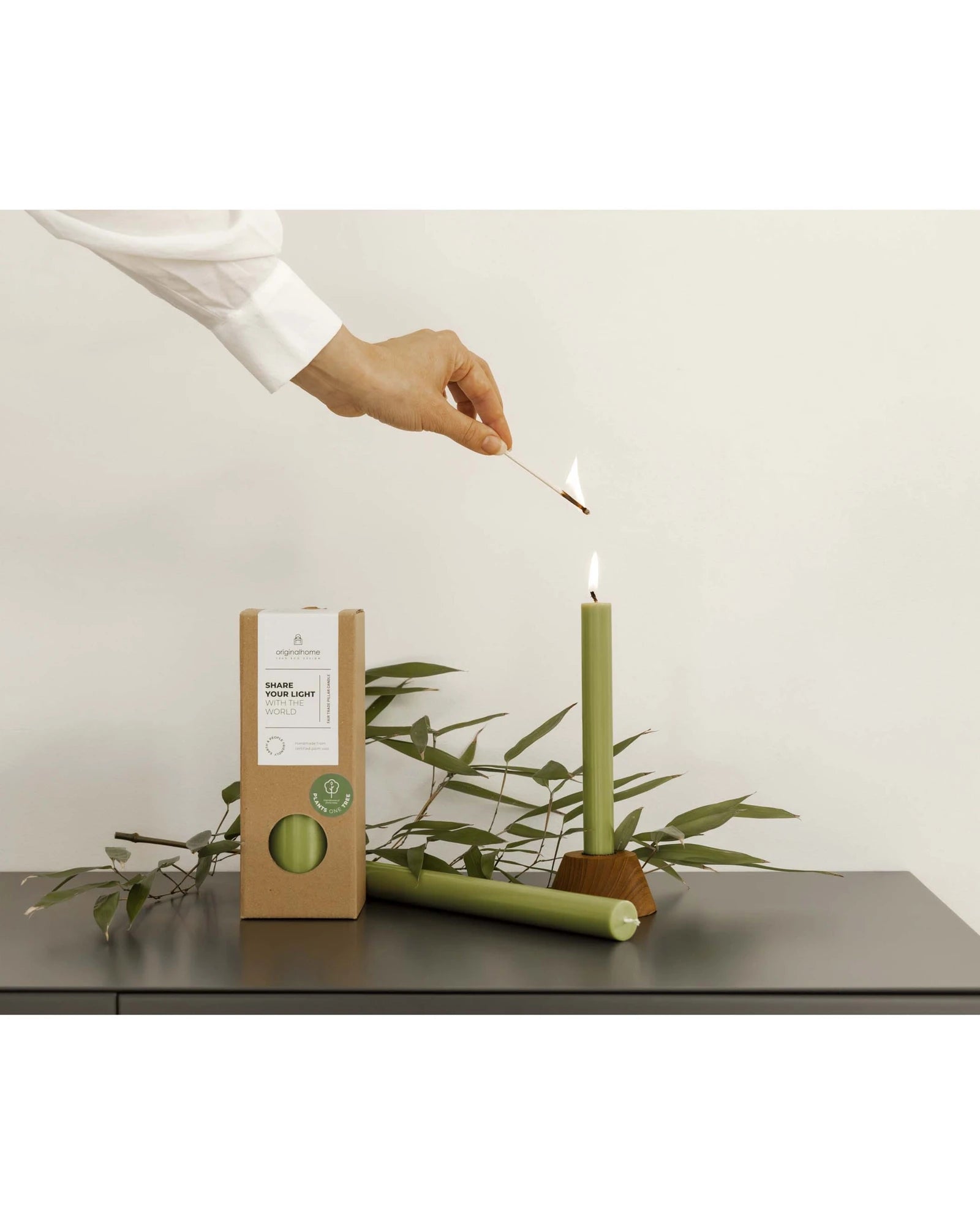 Custom eco-friendly table candle - 5