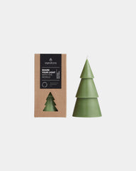 Promotional eco-friendly palm wax candle - Heather Green