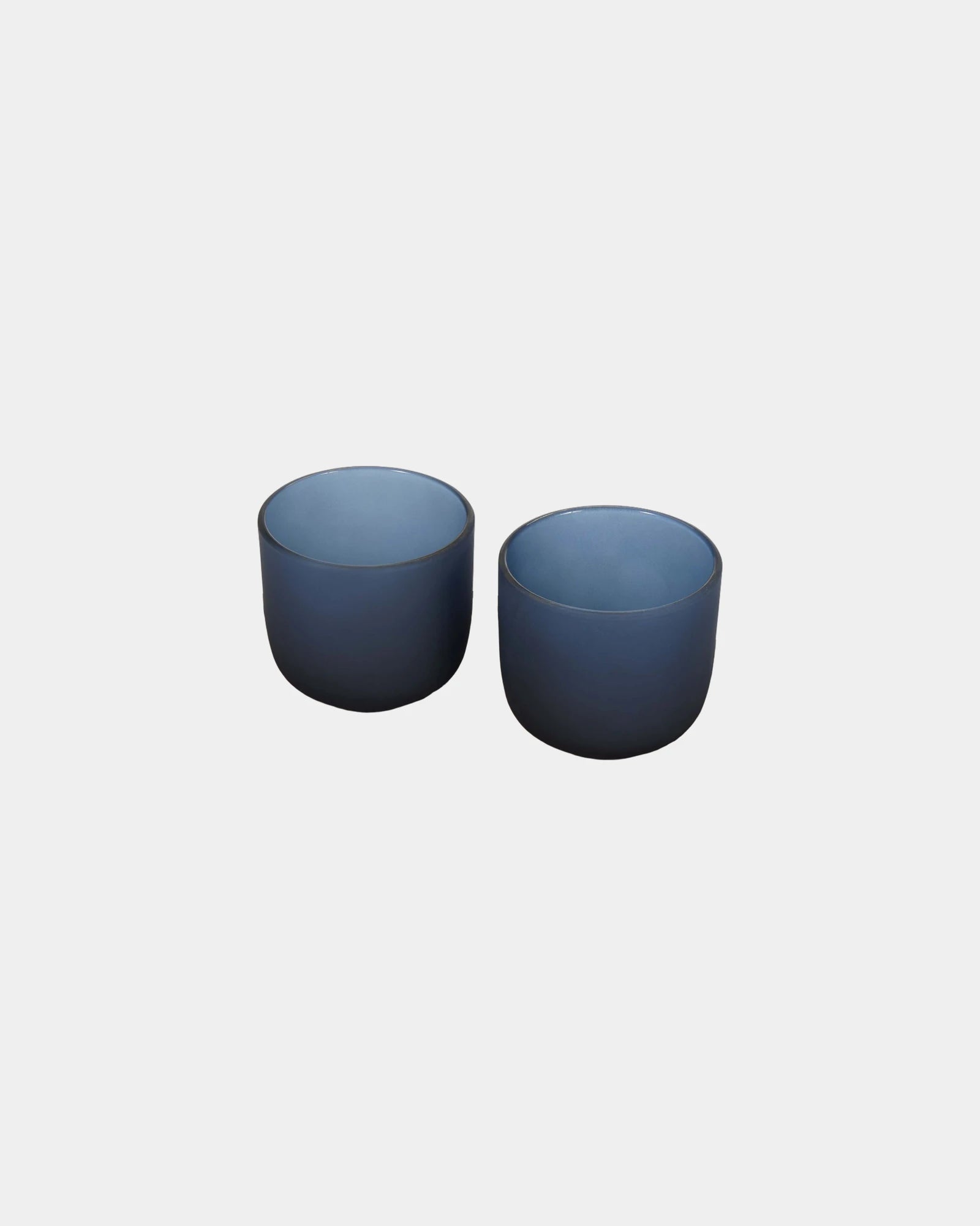 Promotional wooden serving tray with glass cups - Bleu Hale