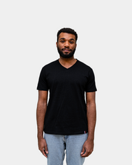 Men's V-Neck T-Shirt Made in France to Personalize
